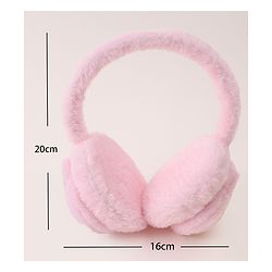 Babyhug Ear Muffs with Dino Design - Pink