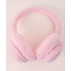 Babyhug Ear Muffs with Dino Design - Pink