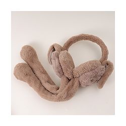 Babyhug Ear Muff with Bear Design - Tan