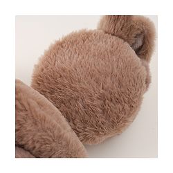 Babyhug Ear Muff with Bear Design - Tan