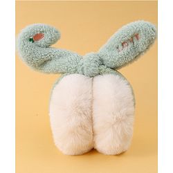 Babyhug Ear Muffs with Ear Applique - Pink