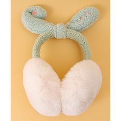 Babyhug Ear Muffs with Ear Applique - Pink