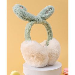 Babyhug Ear Muffs with Ear Applique - Pink
