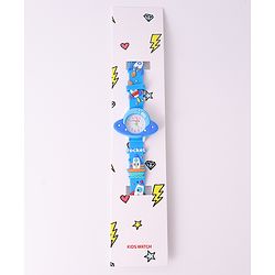 Babyhug Space Theme Designed Analog Watch Free Size - Blue