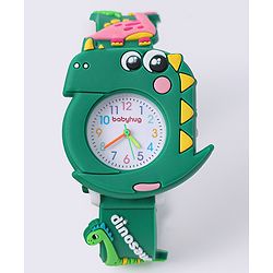 Babyhug Free Size Dino Analog Watch - Blue