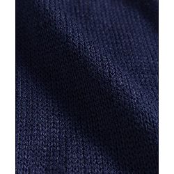 Babyhug Sweater Knit Full Length Regular Fit Solid Woollen Pant - Navy Blue
