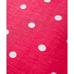 Babyhug 100% Cotton Single Jersey Knit Sleeveless Slips With Polka Dots & Tropical Theme Print Pack Of 3 - Pink White & Yellow