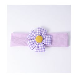 Babyhug Free Size Headband with Floral Applique -  Pink