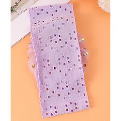Babyhug Floral Applique Headband- Purple