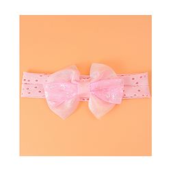 Babyhug Bow Applique Headband - Pink