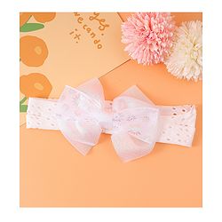 Babyhug Bow Applique Headband - Pink