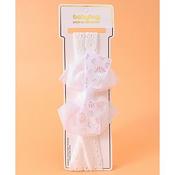 Babyhug Bow Applique Headband - Pink