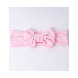 Babyhug Bow Applique Headbands Pack of 3 - Pink
