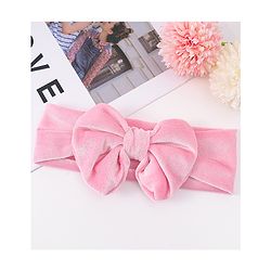 Babyhug Bow Applique Headband - Pink