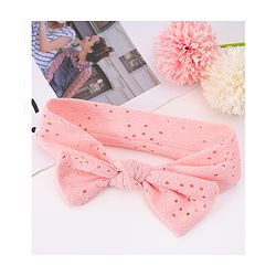 Babyhug Headband with Knot Detailing - Pink