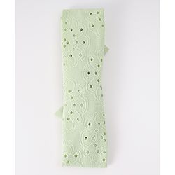 Babyhug Bow Applique Headband - LIght Green