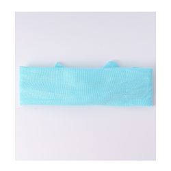 Babyhug Headbands with Knot Design Star Stripe & Animal Print Pack of 3 - Light Blue & White