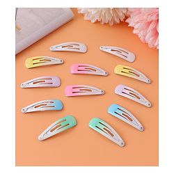Babyhug Snap Clips  Pack of 12 -  Multicolour