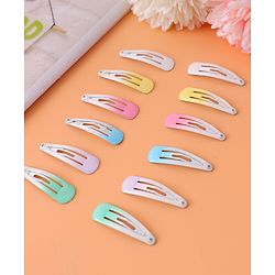 Babyhug Snap Clips  Pack of 12 -  Multicolour