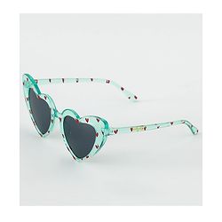 Babyhug Free Size Heart Shape Sunglasses - Green