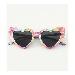 Babyhug Free Size Heart Shape Sunglasses - Green