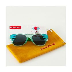 Babyhug Free Size Dino Applique Sunglasses - Green