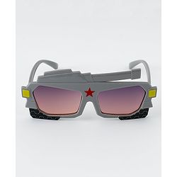 Babyhug Sunglasses With Ammunition Tanker Shape - Grey