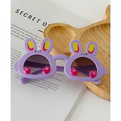 Babyhug Sunglasses With Bunny Shape - Purple