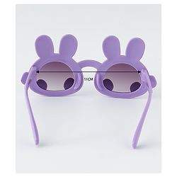 Babyhug Sunglasses With Bunny Shape - Purple