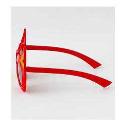 Babyhug Sunglasses With Bat Man Shape - Red