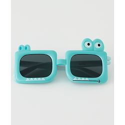 Babyhug Crocodile Shape Sunglasses - Sea Green