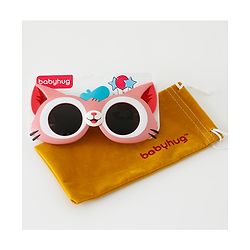 Babyhug Kitty Shaped Sunglasses - Pink
