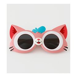 Babyhug Kitty Shaped Sunglasses - Pink