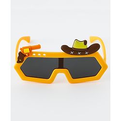Babyhug Sunglasses With Applique - Yellow