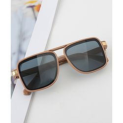 Babyhug Rectangle Shaped Sunglasses - Brown