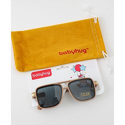 Babyhug Rectangle Shaped Sunglasses - Brown