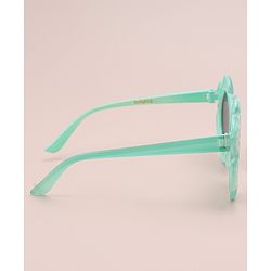 Babyhug Polka Dot Printed Sunglasses - Sea Green