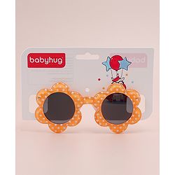 Babyhug Polka Dot Printed Sunglasses - Sea Green