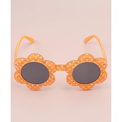 Babyhug Polka Dot Printed Sunglasses - Sea Green