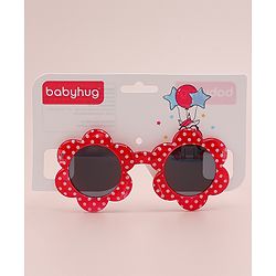 Babyhug Polka Dot Printed Sunglasses - Sea Green
