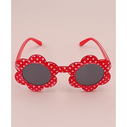 Babyhug Polka Dot Printed Sunglasses - Sea Green