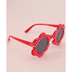 Babyhug Polka Dot Printed Sunglasses - Sea Green