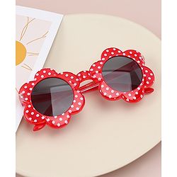 Babyhug Polka Dot Printed Sunglasses - Sea Green