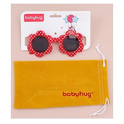 Babyhug Polka Dot Printed Sunglasses - Sea Green