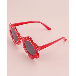 Babyhug Polka Dot Printed Sunglasses - Sea Green