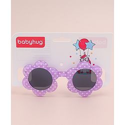 Babyhug Polka Dot Printed Sunglasses - Sea Green