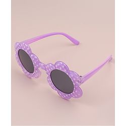 Babyhug Polka Dot Printed Sunglasses - Sea Green
