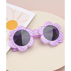 Babyhug Polka Dot Printed Sunglasses - Sea Green