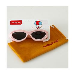 Babyhug Solid Coloured Sunglasses - Baby Pink