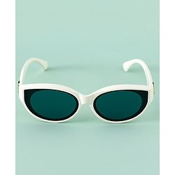 Babyhug Solid Coloured  Sunglasses - White